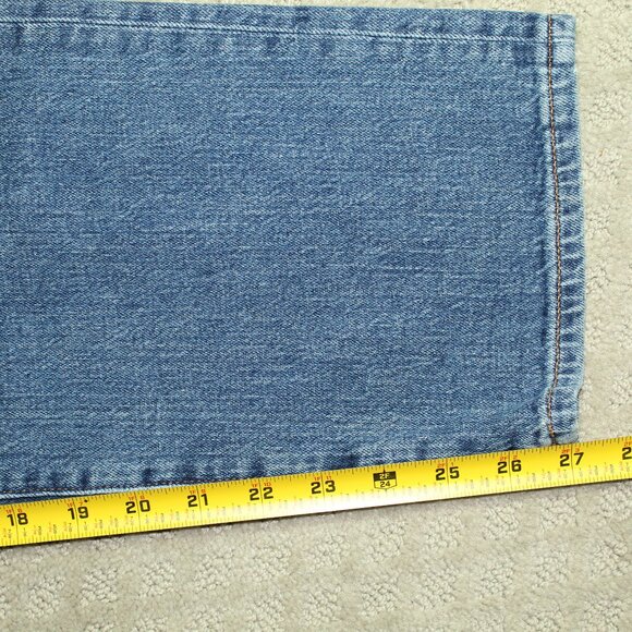 New Madewell The Perfect Vintage Straight High Rise Blue Jeans Size 32x27 - Picture 4 of 7